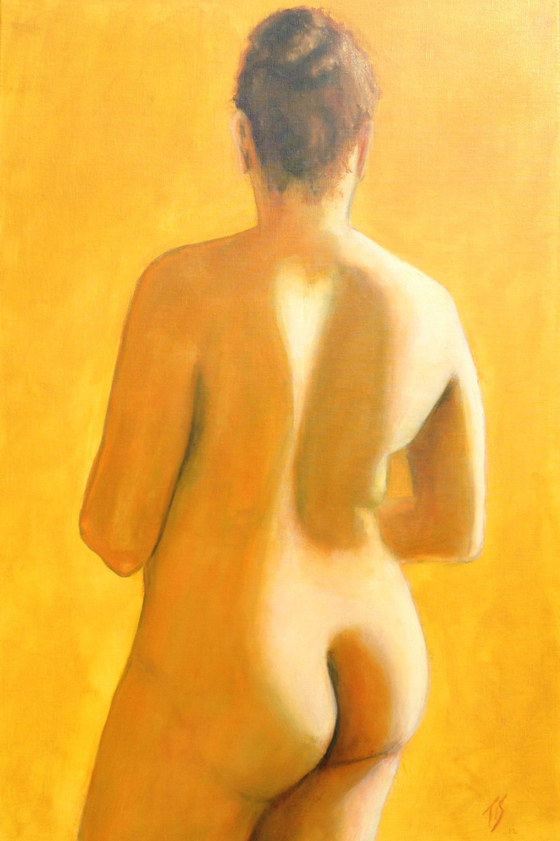 Nude (Golden) by Thomas Stevens 