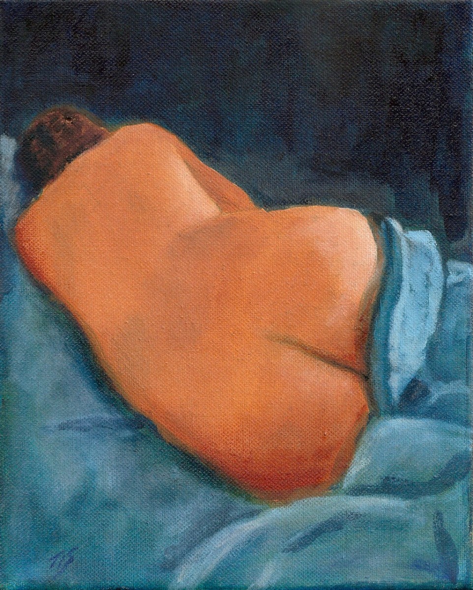 Sleeping Nude (Nude Indigo series) by Thomas Stevens 
