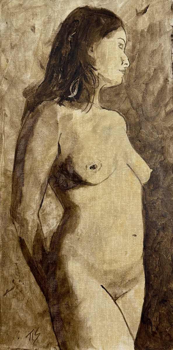 Nude (study) by Thomas Stevens, Image 1.