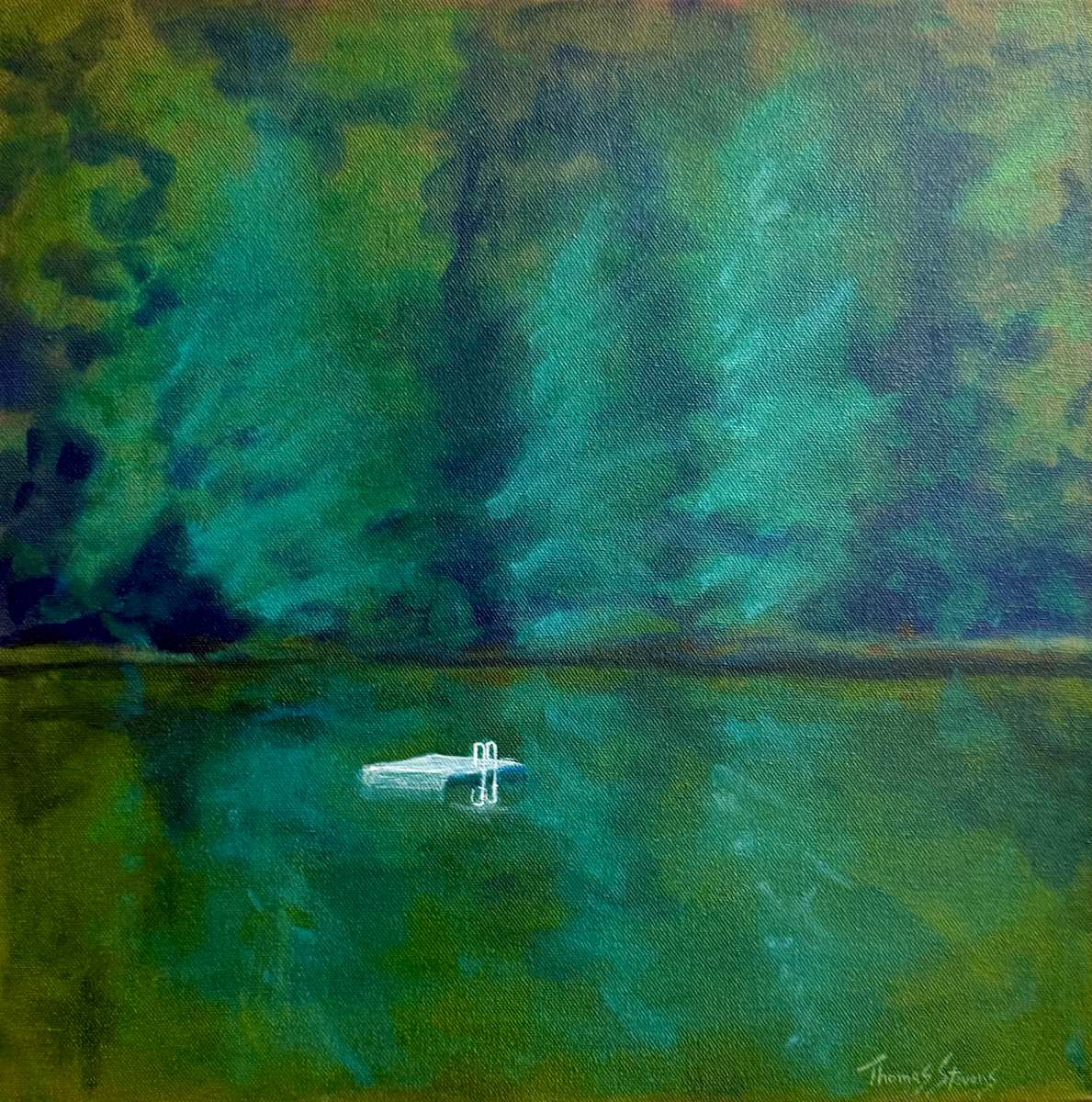 Peters Pond by Thomas Stevens 