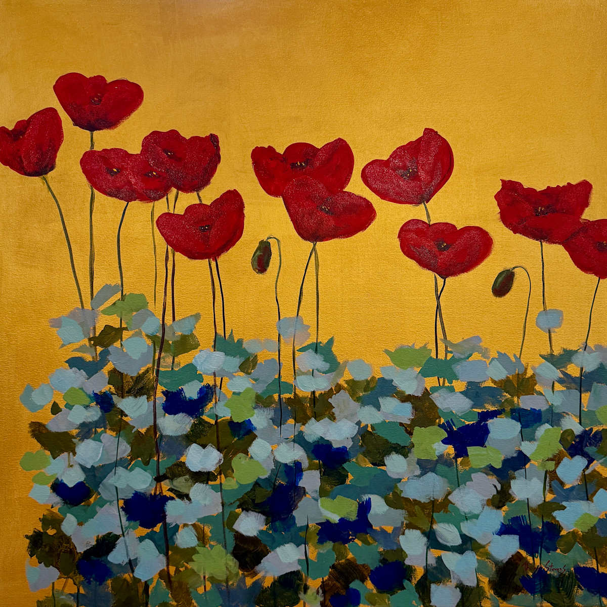 Poppies by Thomas Stevens, Image 1.