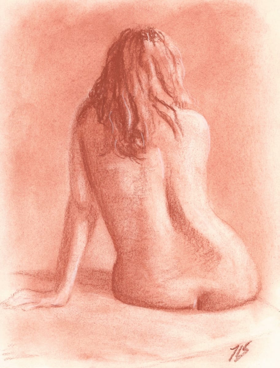 Nude Study by Thomas Stevens 