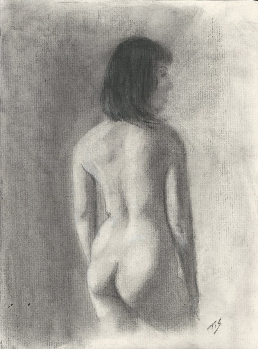 Nude (study) by Thomas Stevens, Image 1.