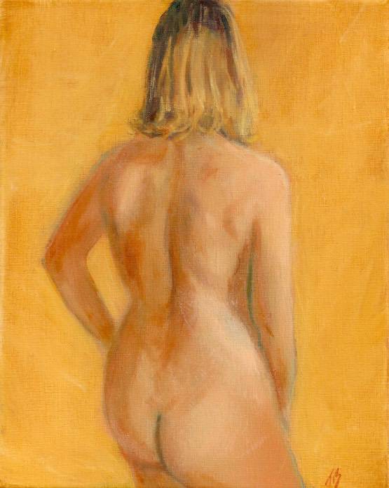 Nude (golden) by Thomas Stevens, Image 1.