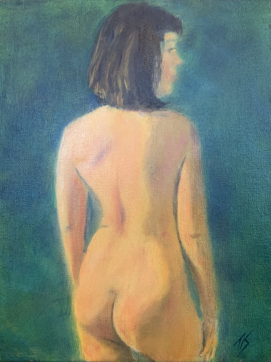 Nude Study by Thomas Stevens 