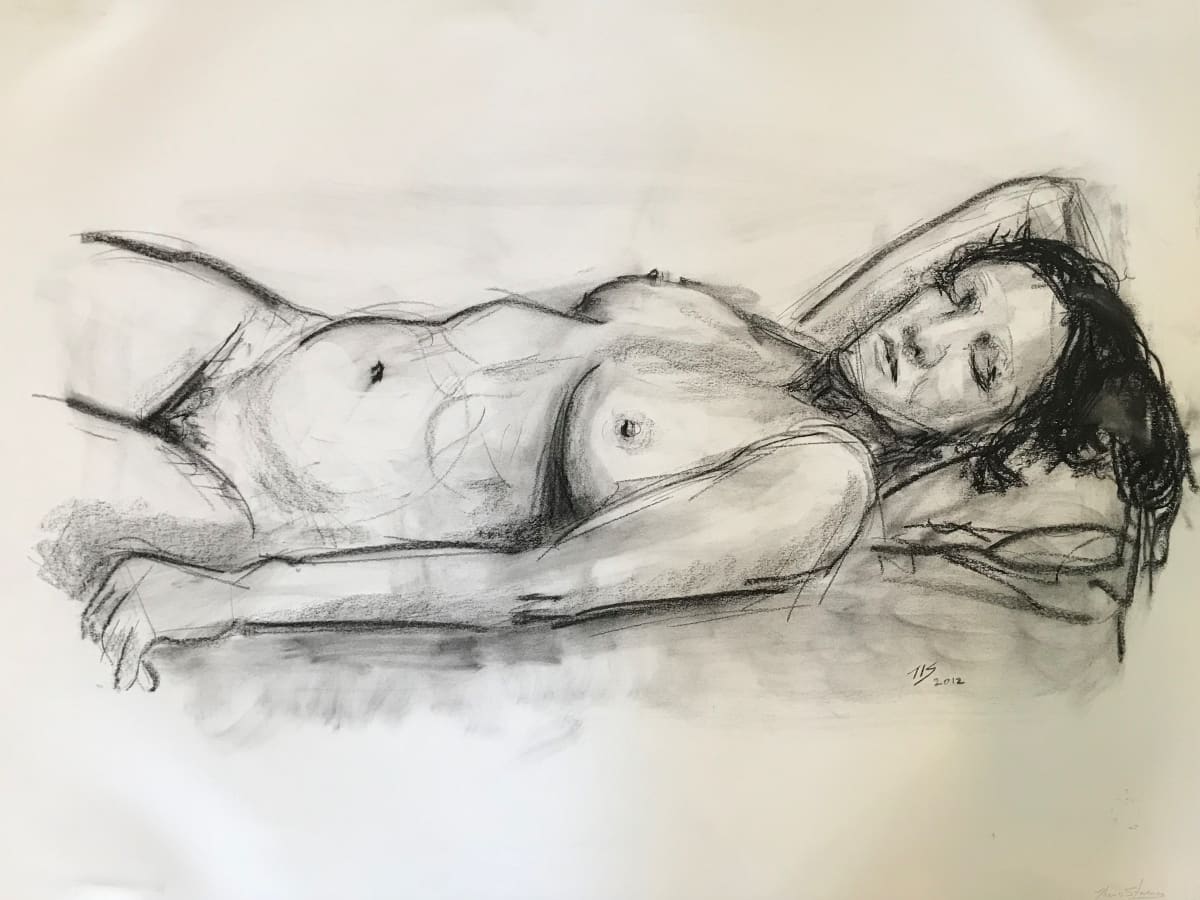 Nude Study by Thomas Stevens 