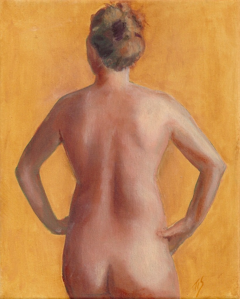 Nude (golden) by Thomas Stevens, Image 1.