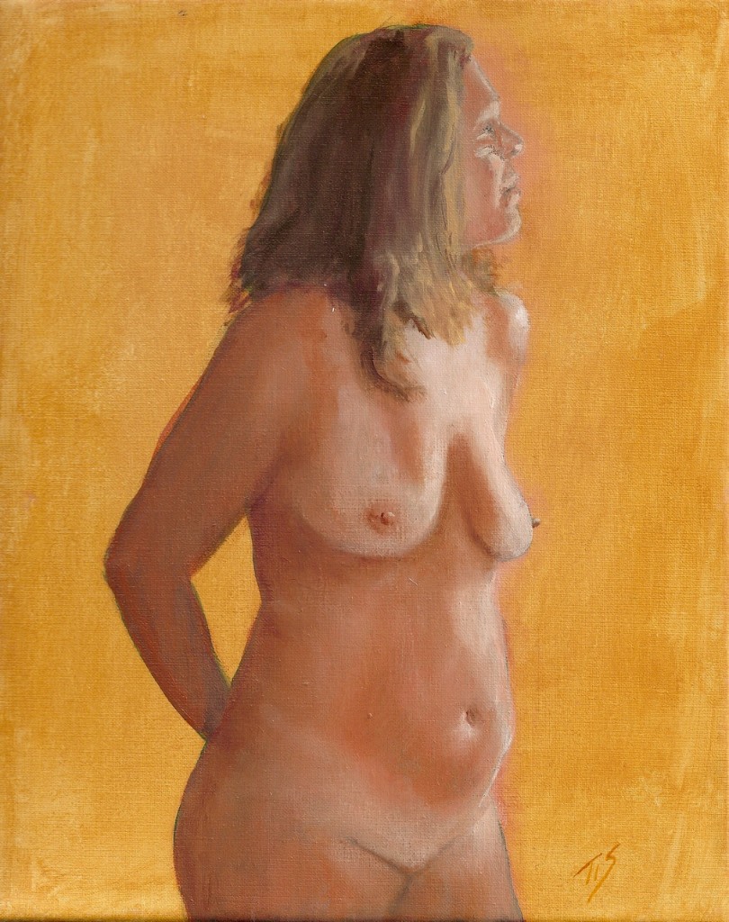 Nude (golden) by Thomas Stevens 