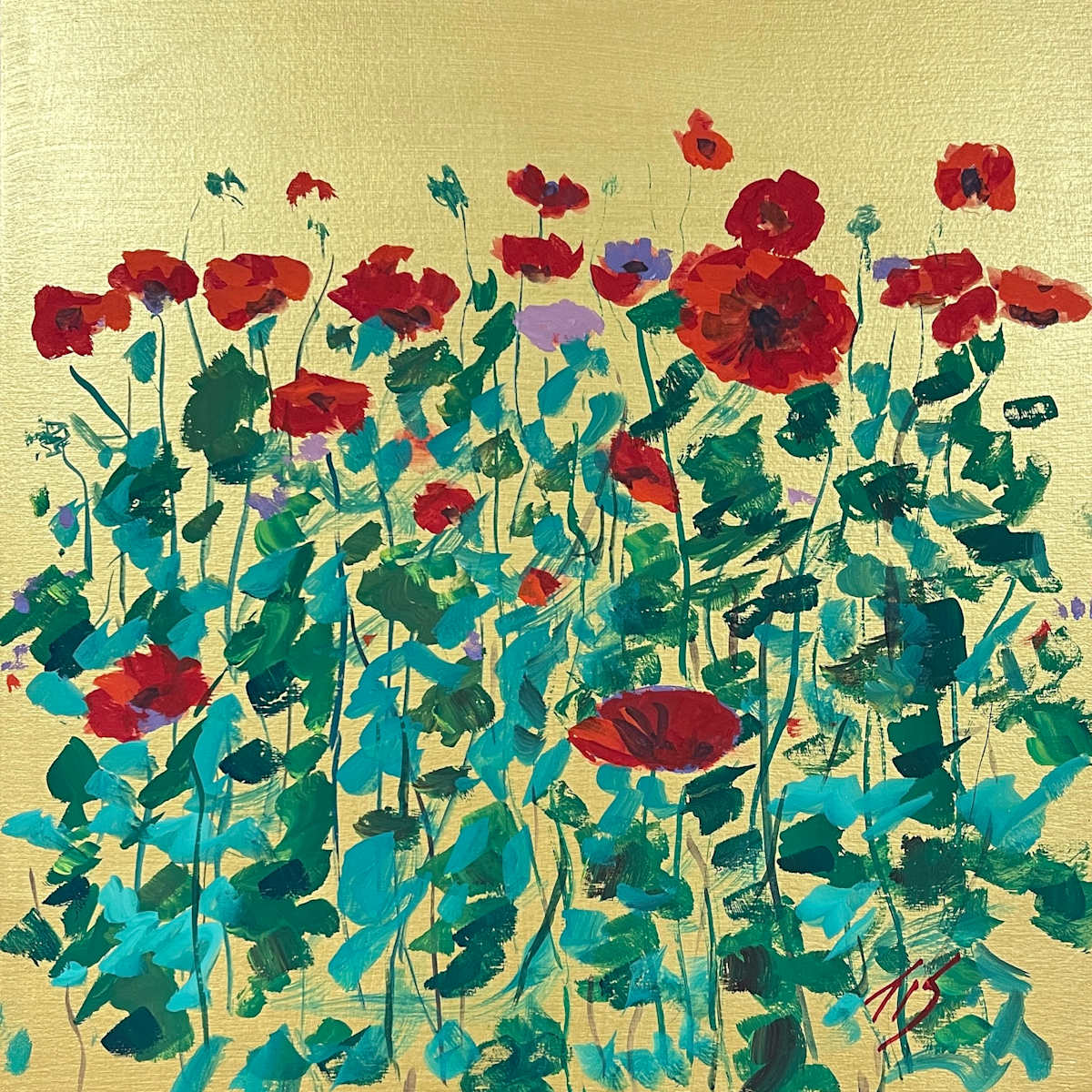 Poppies Sketch by Thomas Stevens 
