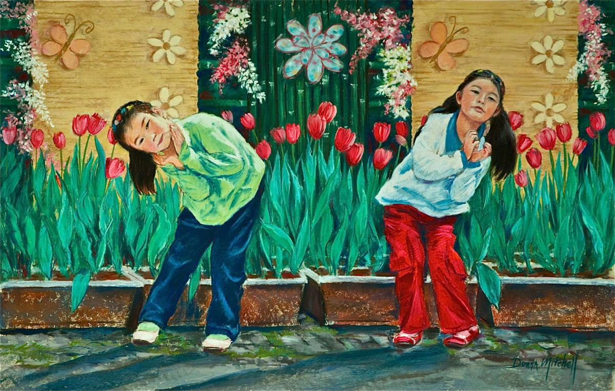 China Dolls by Donna Mitchell 