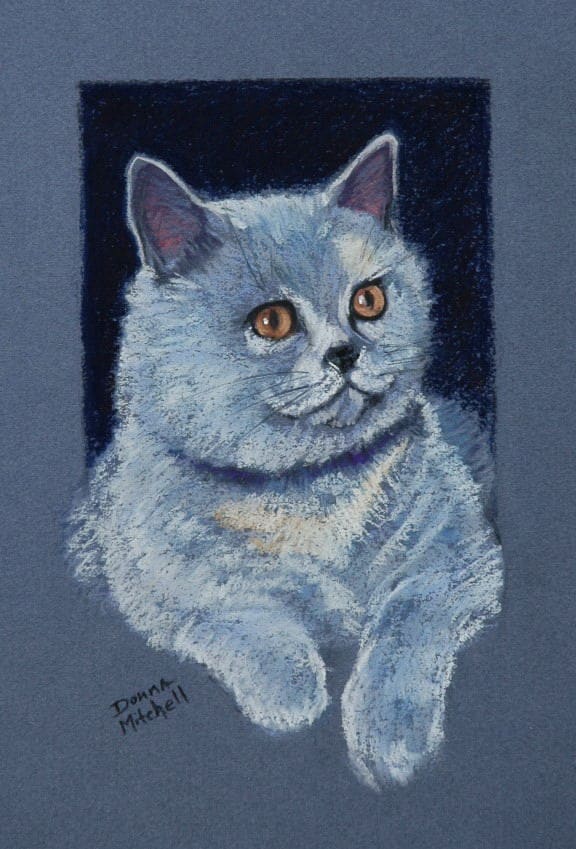 British Blue by Donna Mitchell 