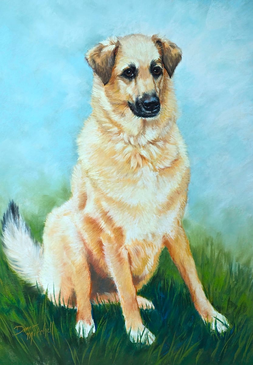 Maxine ~ German Shepherd by Donna Mitchell 