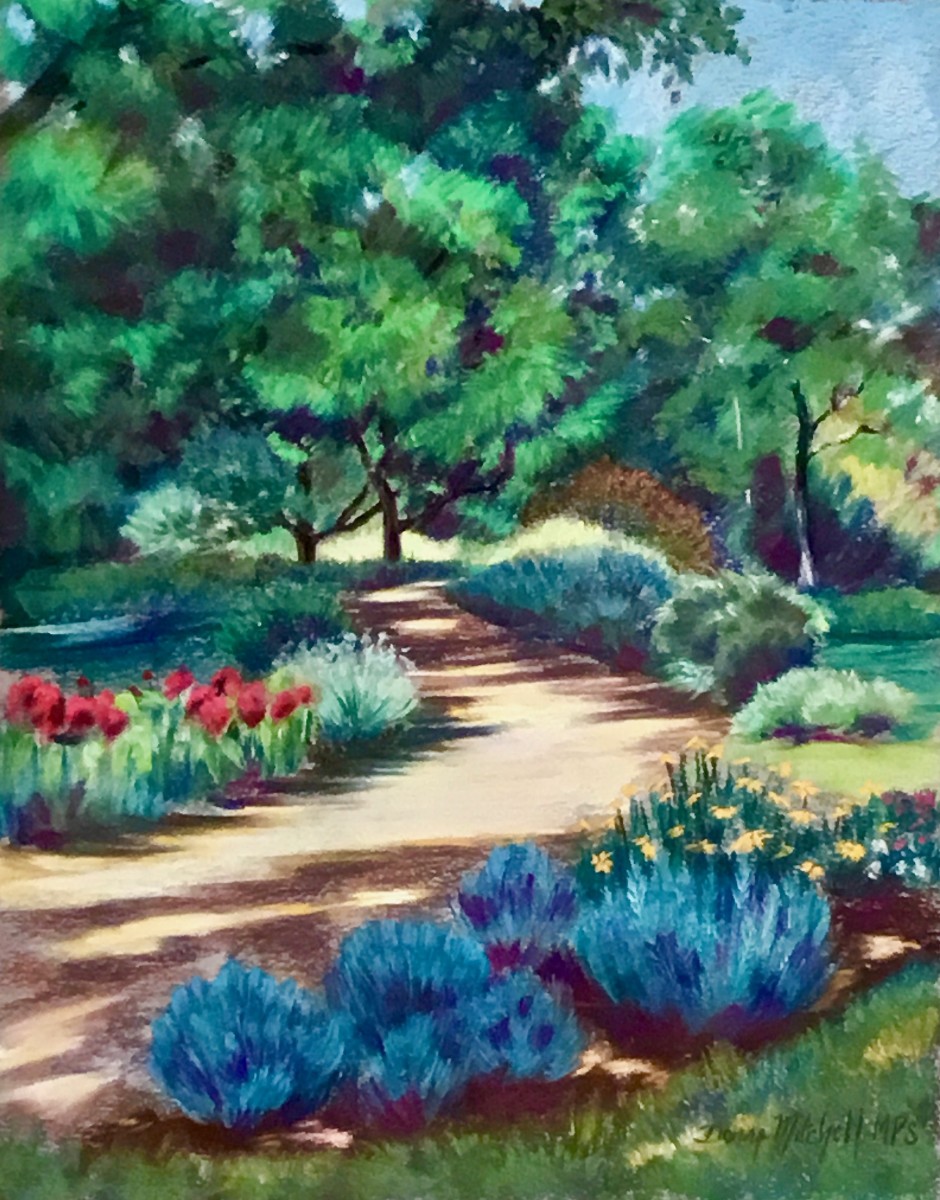 Peace Walk, Monticello by Donna Mitchell 