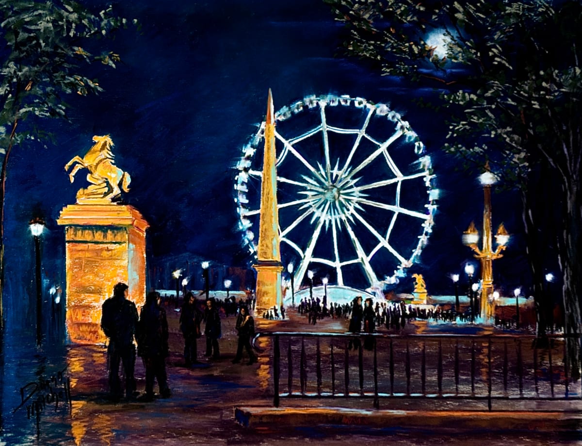 Moonlight Over Paris by Donna Mitchell 