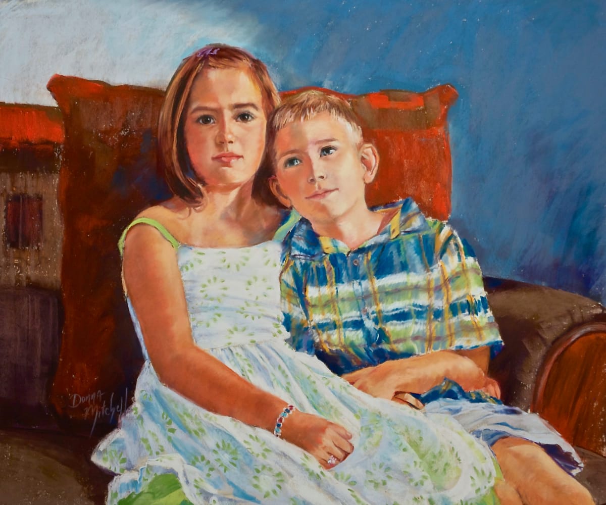 The Grove Children ~ Olivia and Trey by Donna Mitchell 