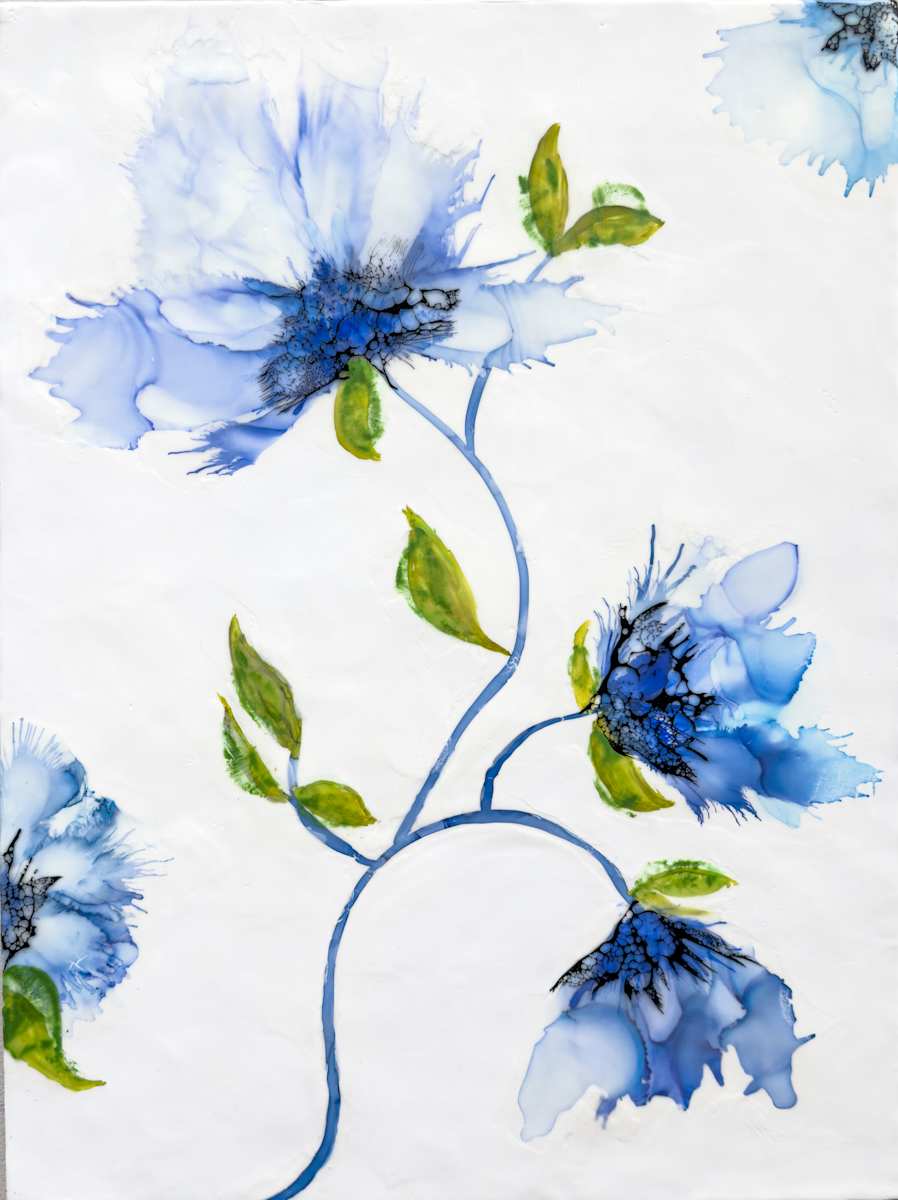 Silky Blue by Deborah Llewellyn, Image 2.