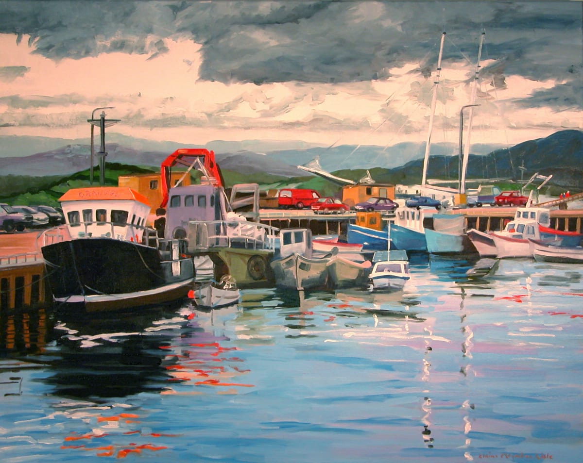 Bantry Boats by Elaine Lisle 