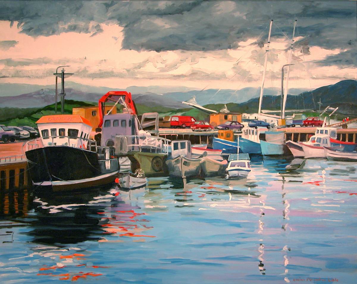 Bantry Boats by Elaine Lisle, Image 1.