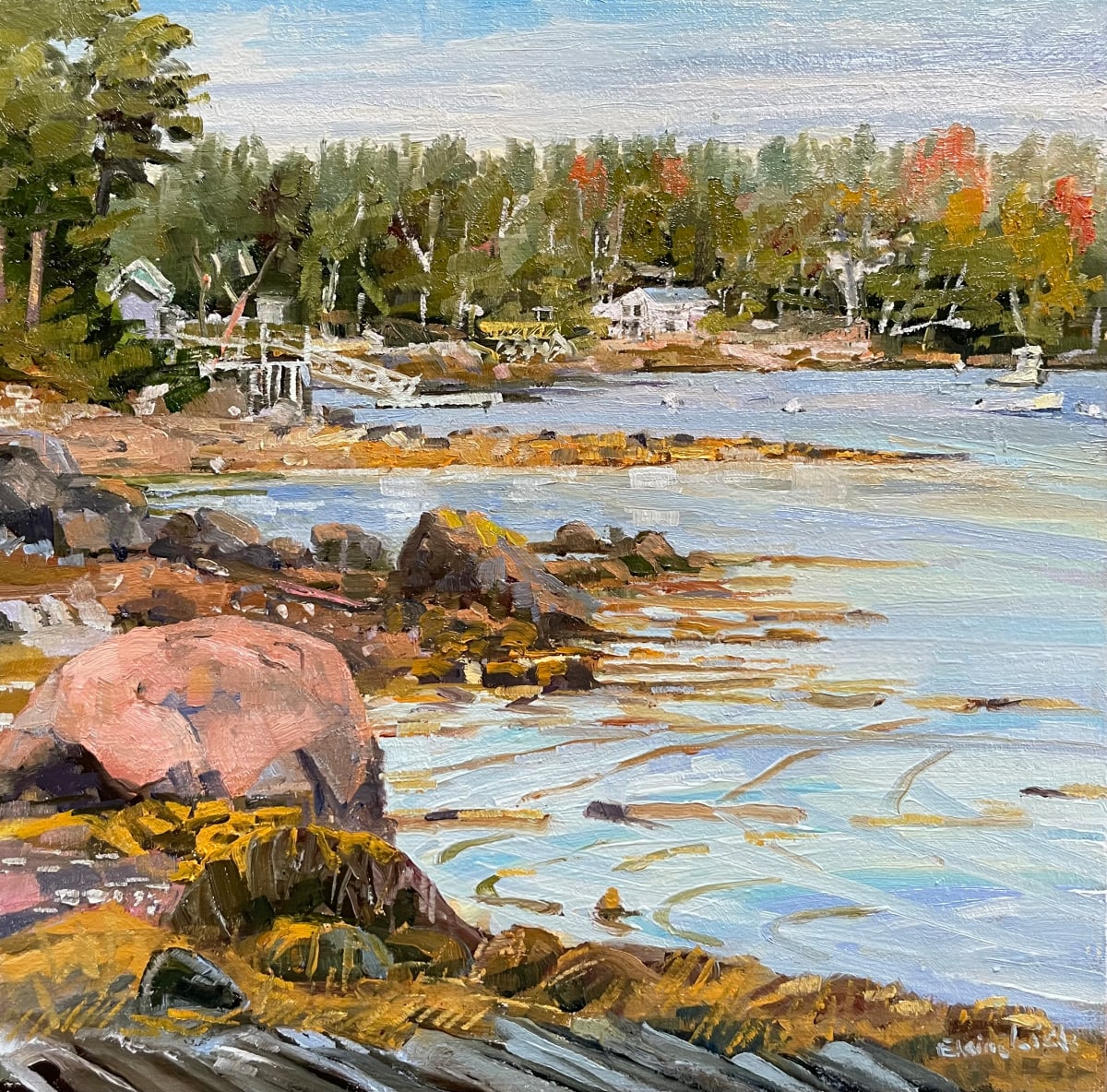 Barretts Cove Afternoon by Elaine Lisle 