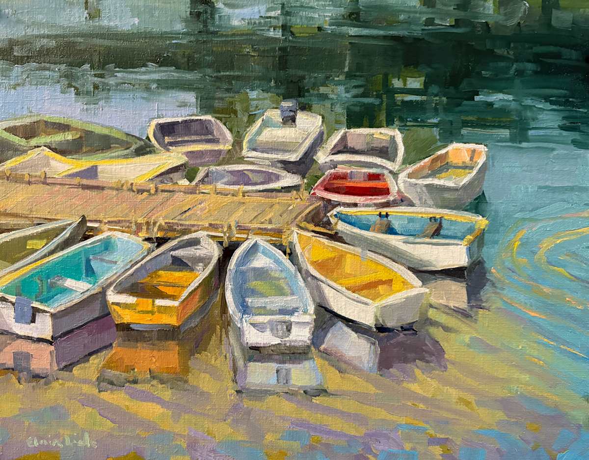 Boat Conclave by Elaine Lisle, Image 1.