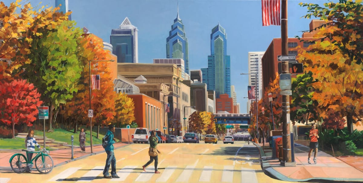 Crossing Chestnut Street, Image 1.