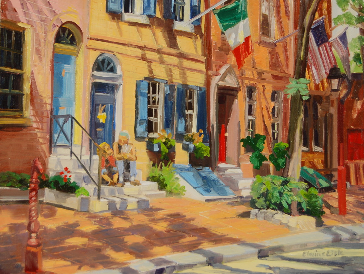 Delancey Doorways by Elaine Lisle 