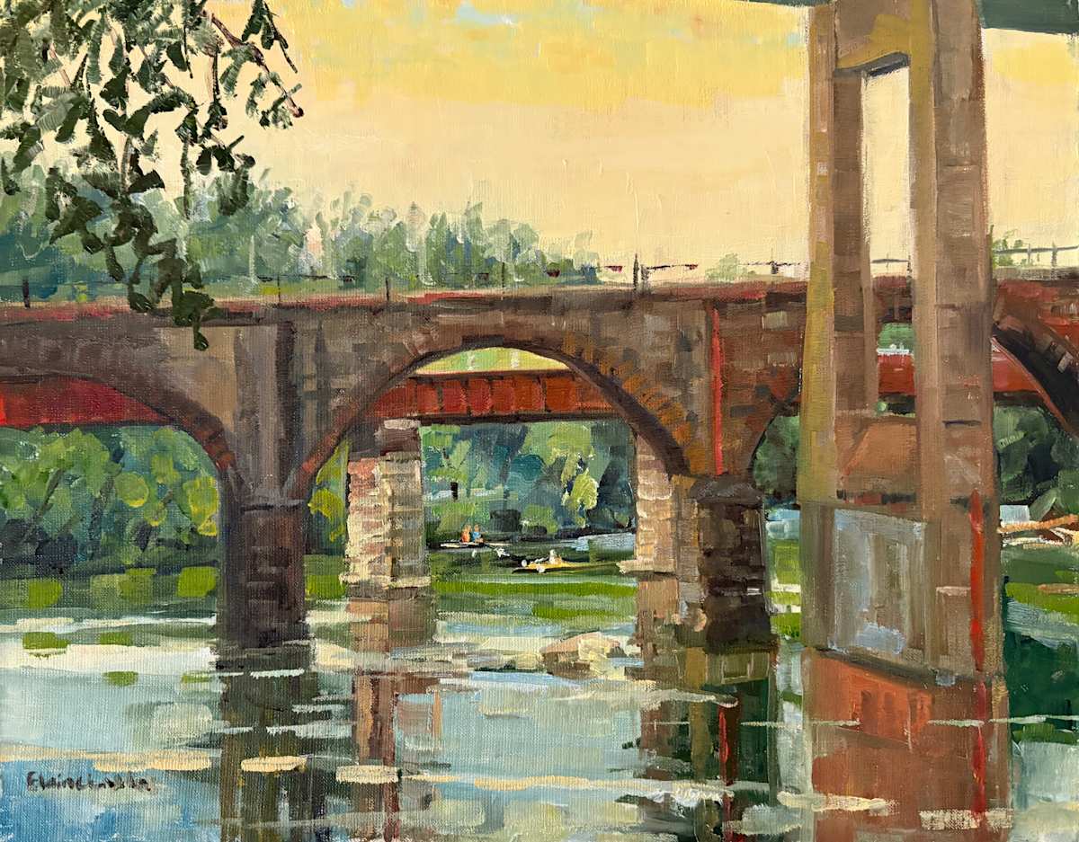 Hazy Bridges by Elaine Lisle, Image 2.