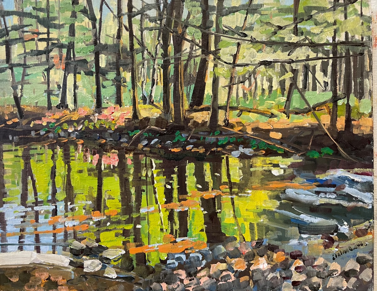 Swamp Spring by Elaine Lisle 