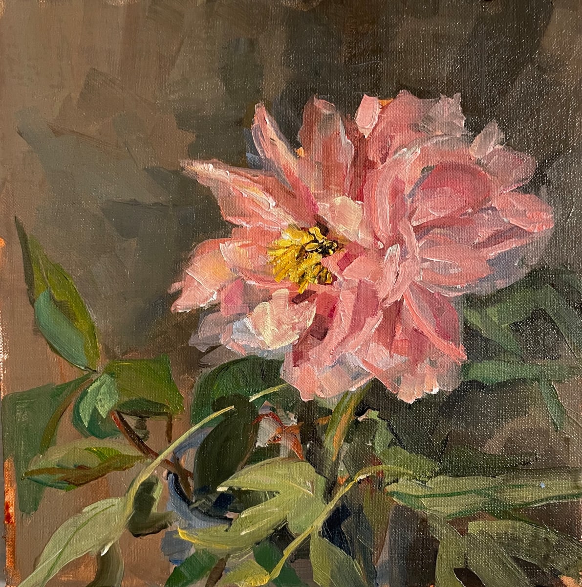 Pink Peony by Elaine Lisle 
