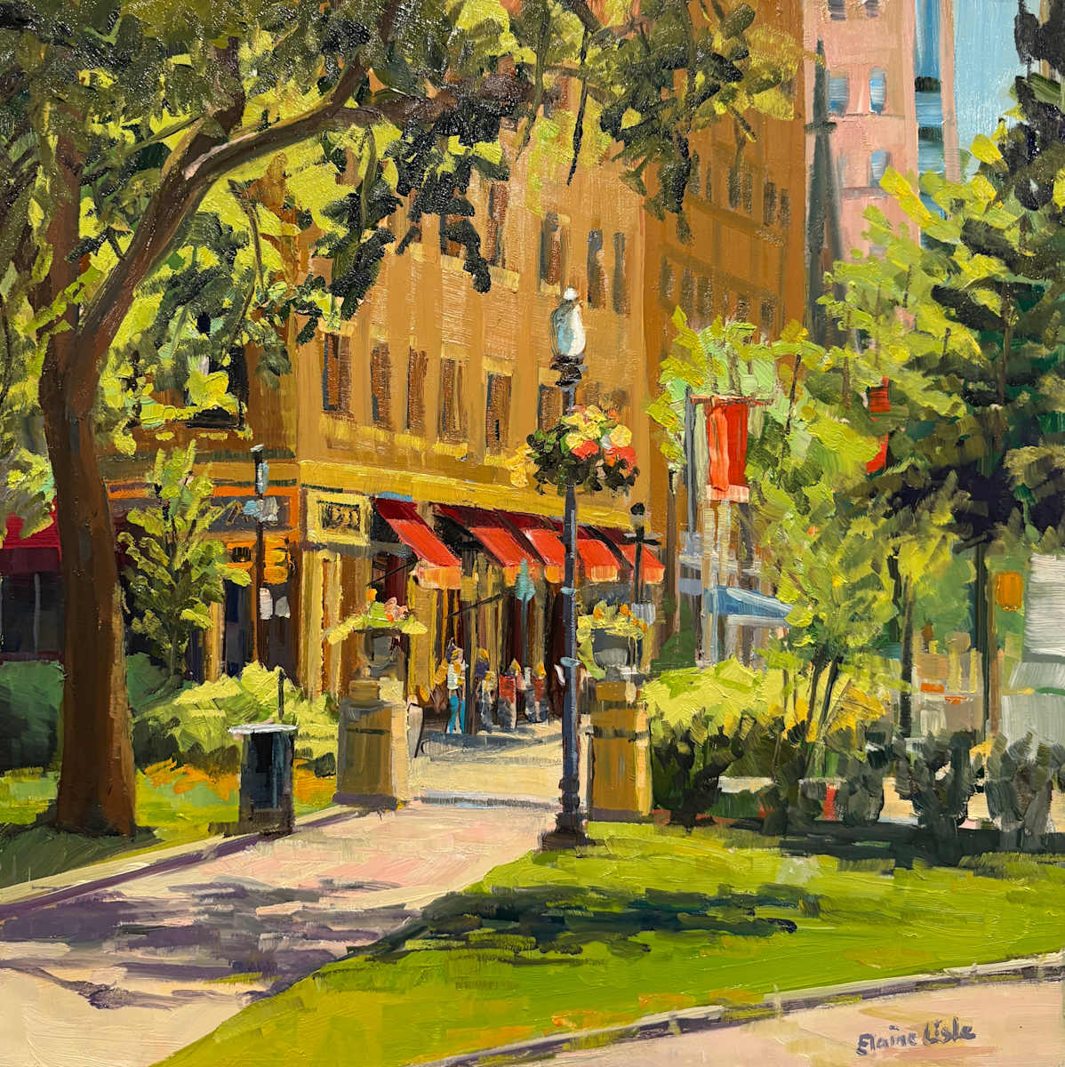 Parc View from the Park by Elaine Lisle, Image 1.