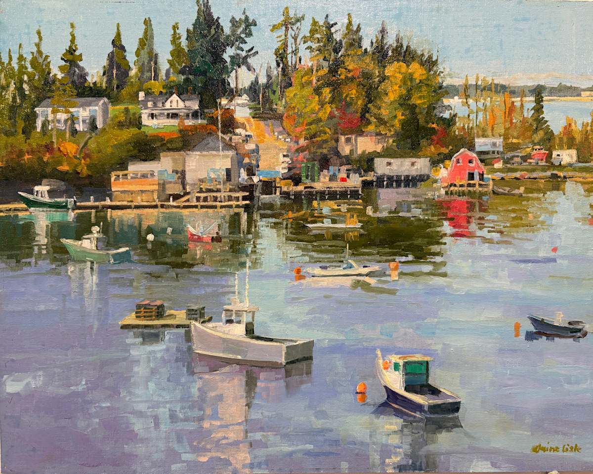 Maine stillness by Elaine Lisle, Image 1.