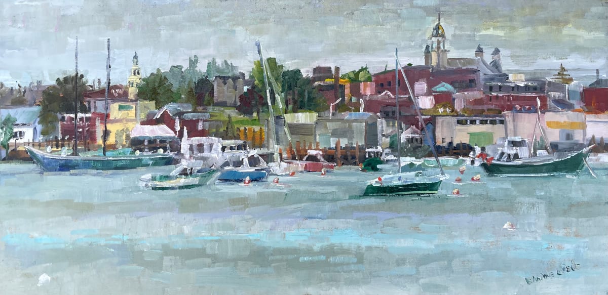 Gloucester harbor Rainout, Image 1.