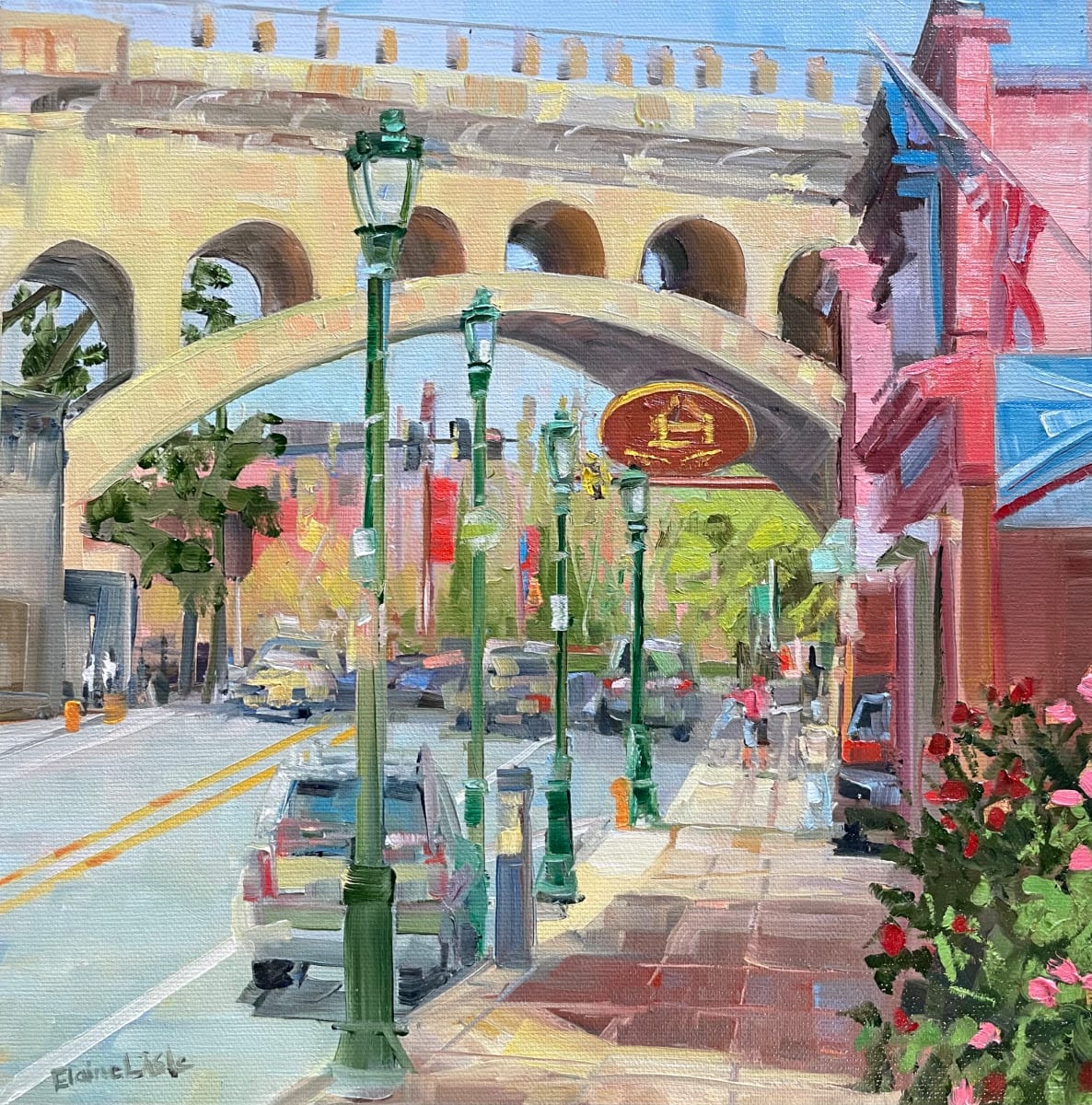 Good Morning Manayunk by Elaine Lisle 