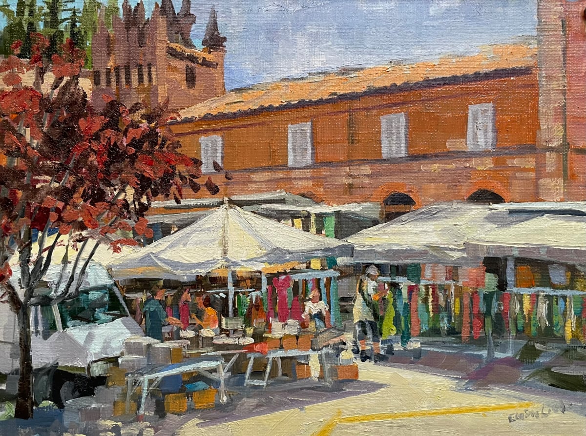 Amandola Market by Elaine Lisle 
