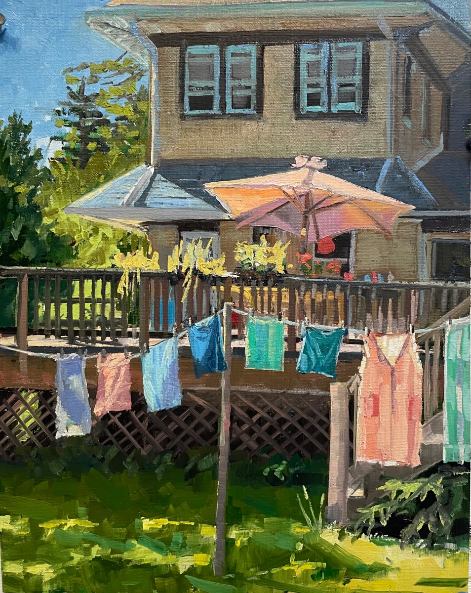Nancy's Backyard by Elaine Lisle 
