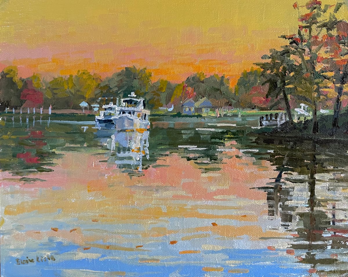 Morning Glow St. Michaels by Elaine Lisle 