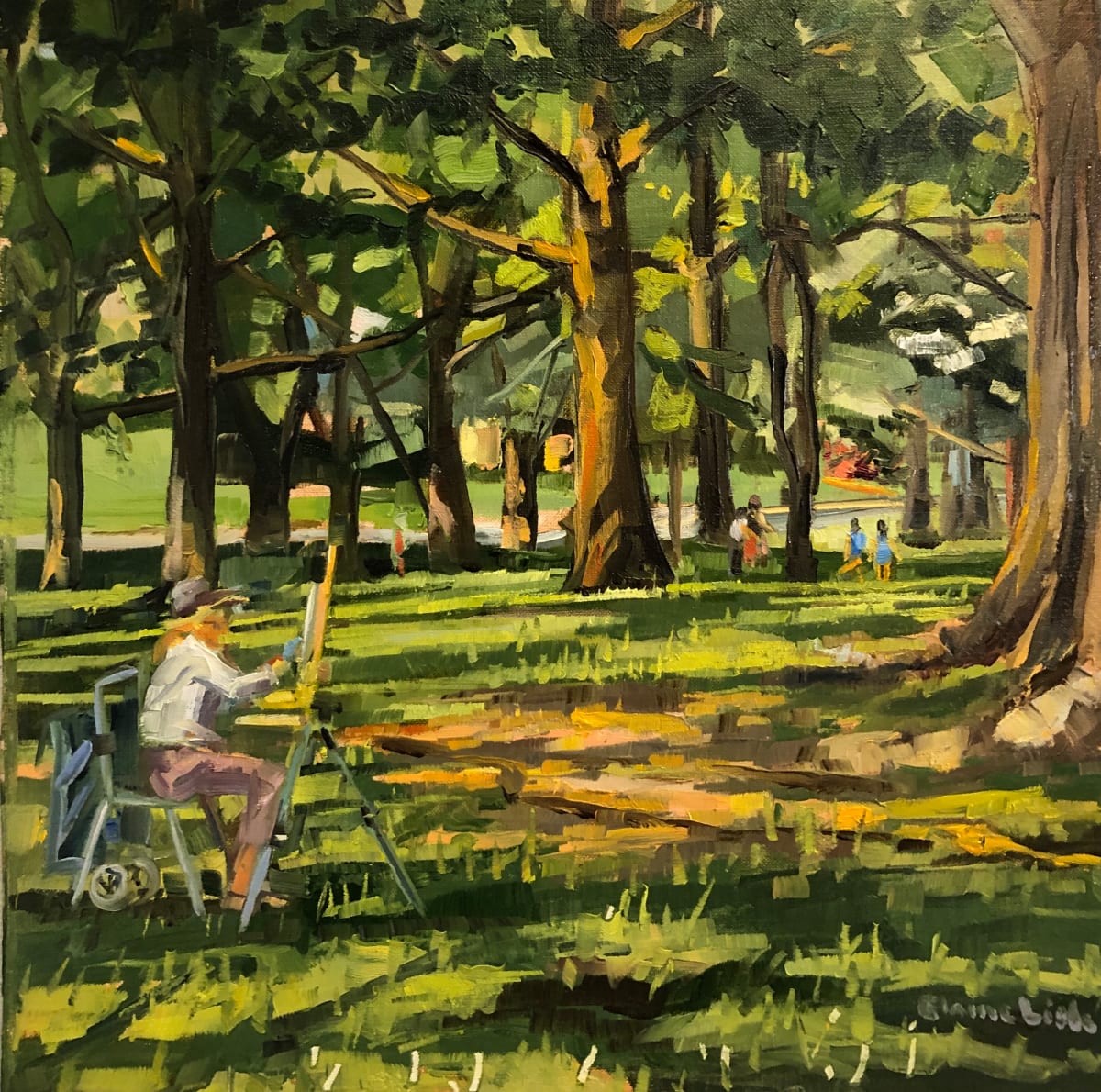 Ashbridge Park Painter, Image 1.