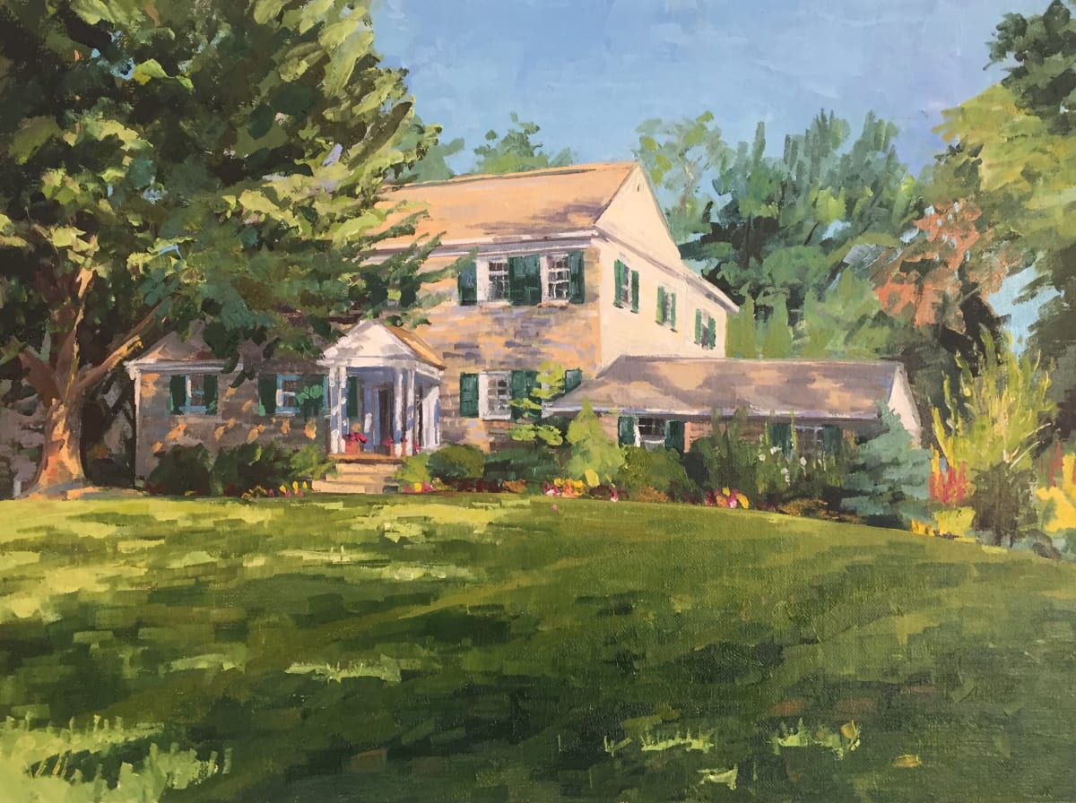 Koukaz house portrait by Elaine Lisle, Image 1.