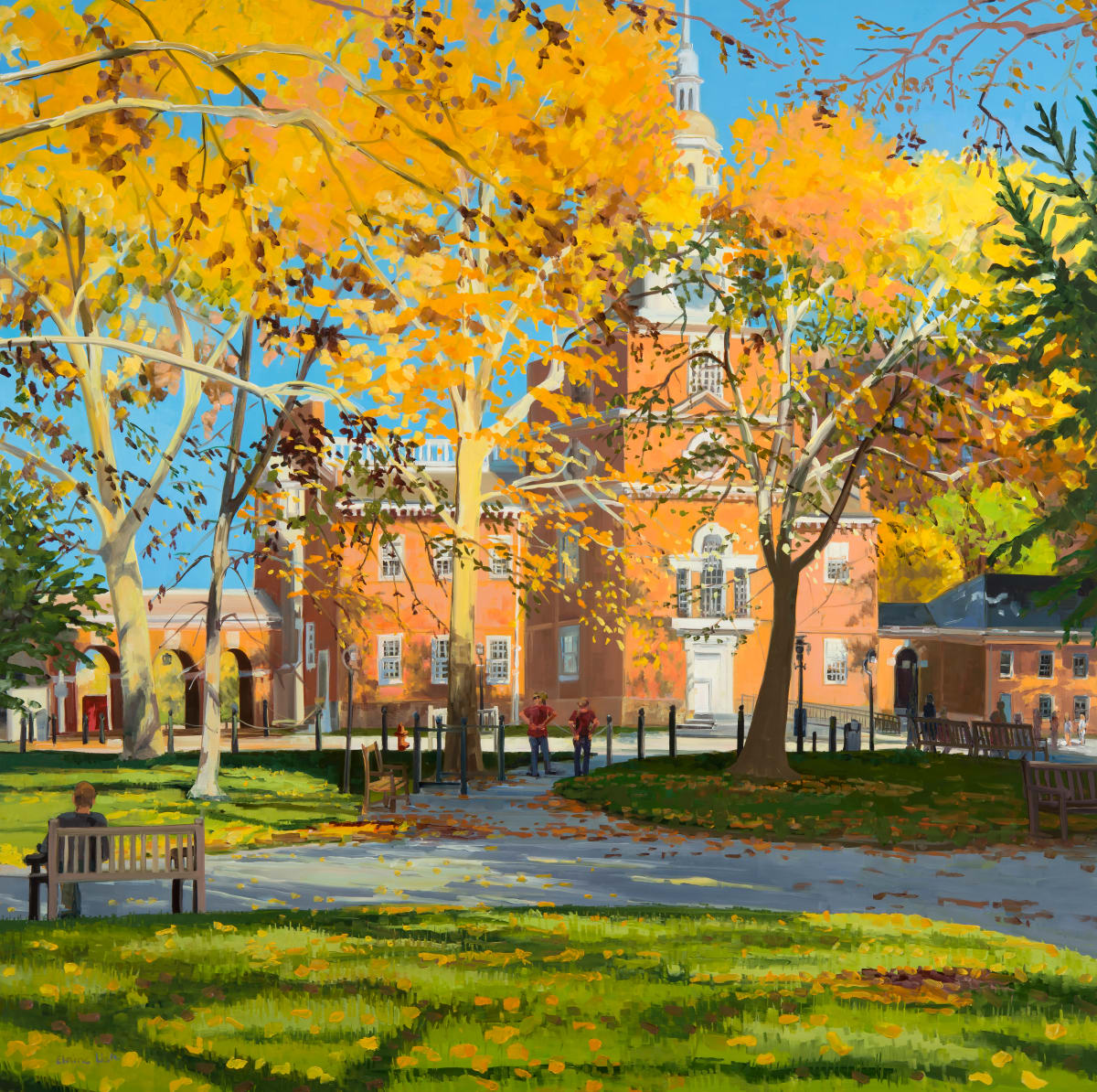 Independence Fall by Elaine Lisle 