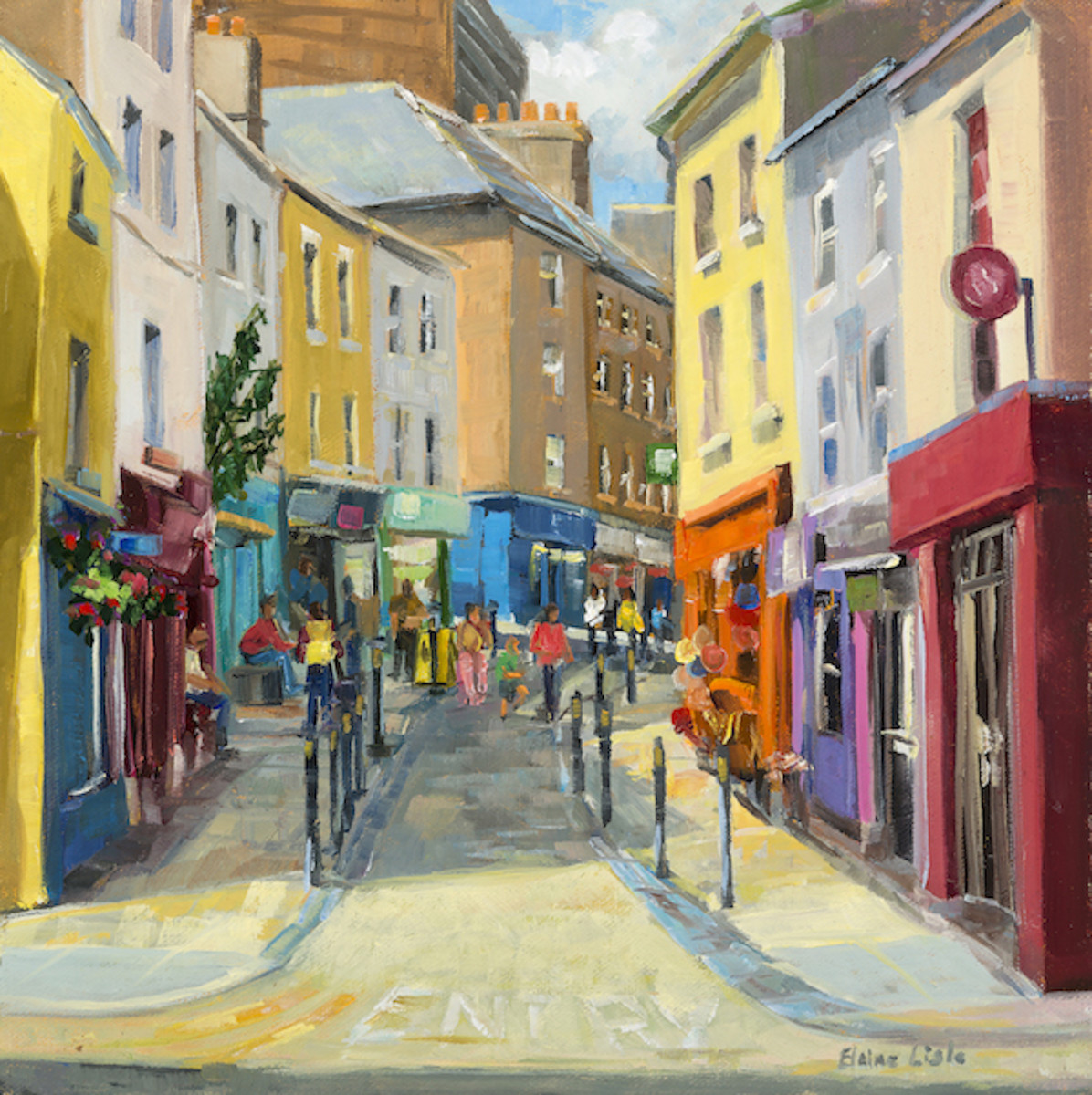 Main Street Wexford by Elaine Lisle 