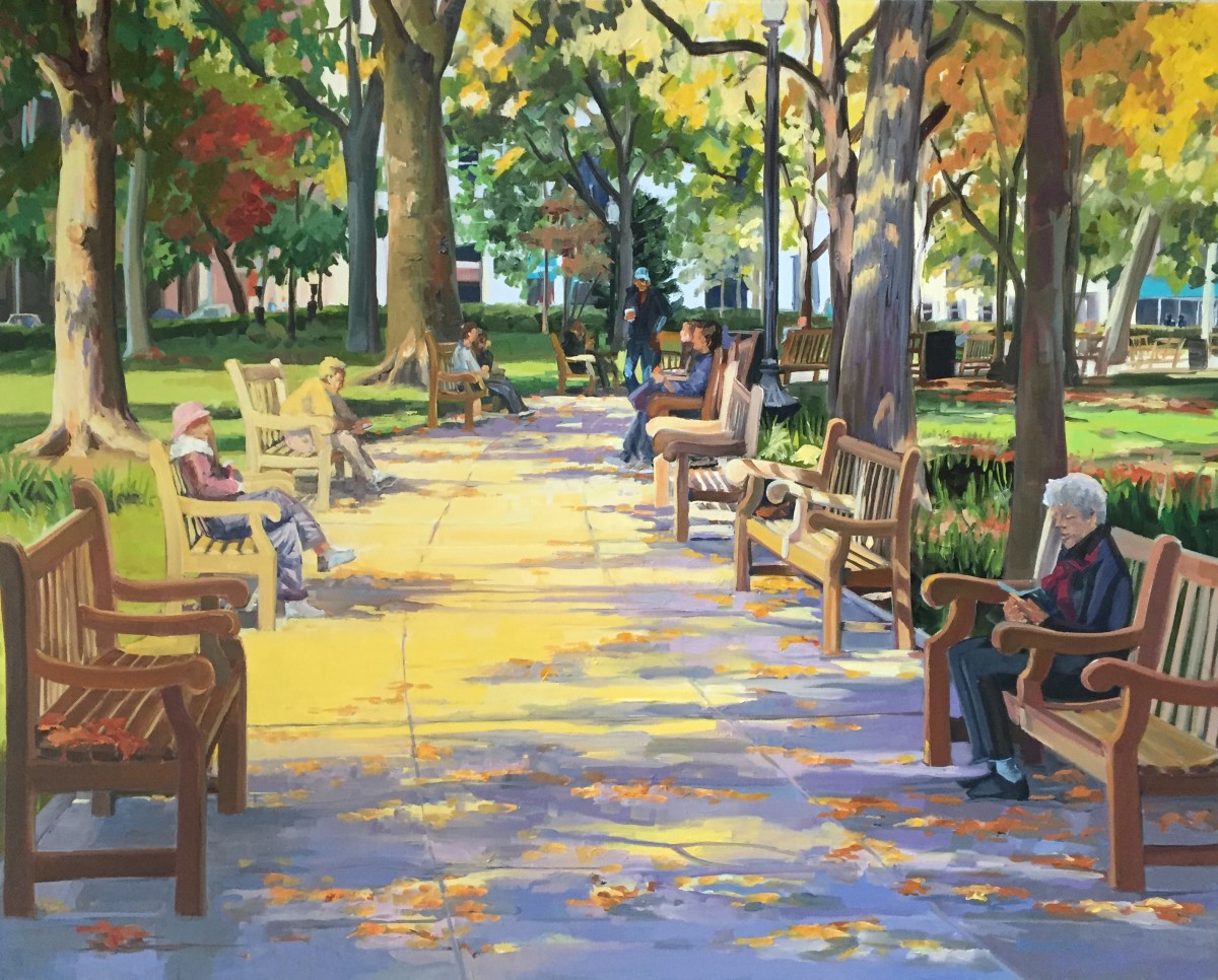 Rittenhouse Moment by Elaine Lisle 