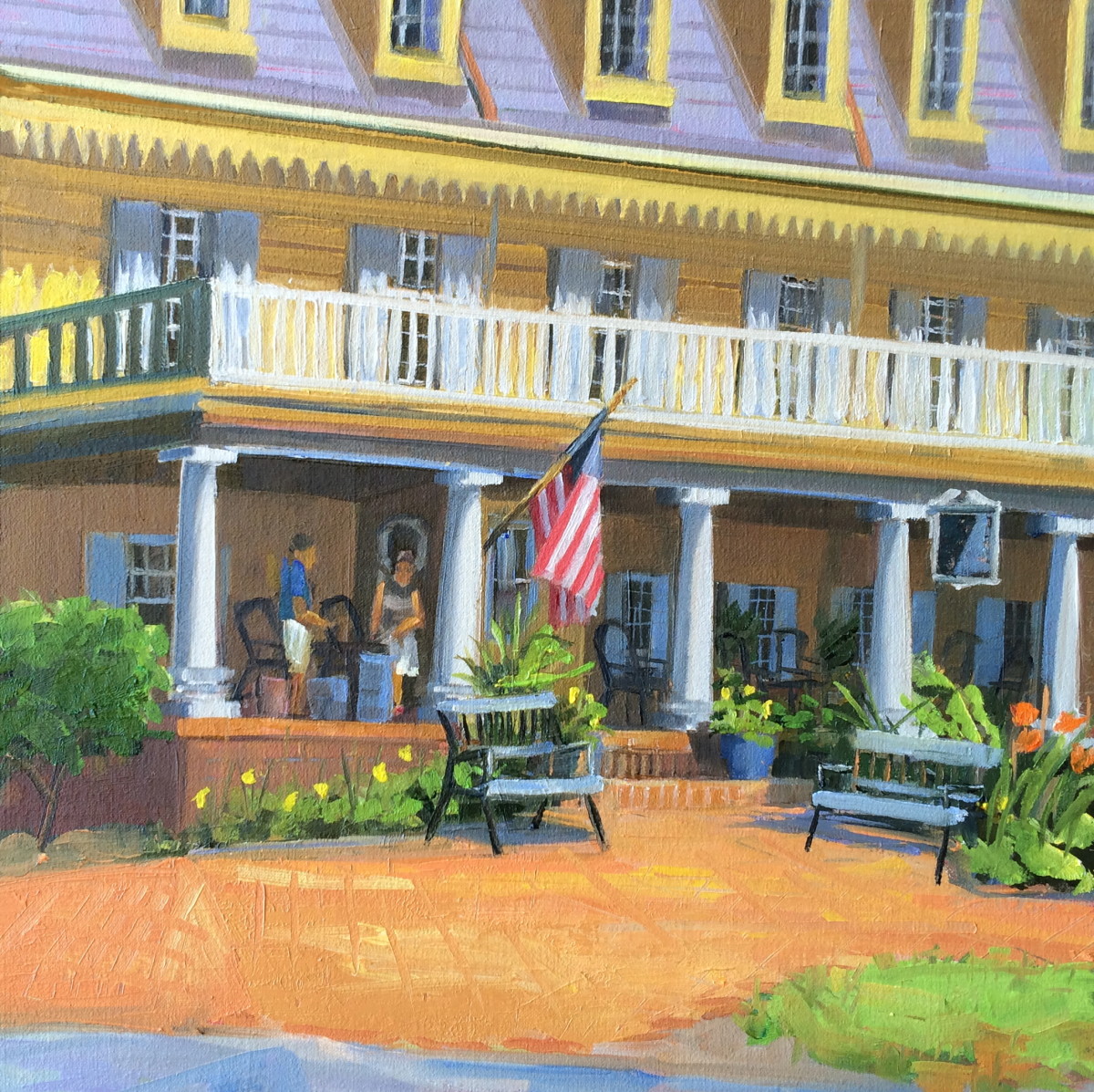 Robert Morris Inn by Elaine Lisle 