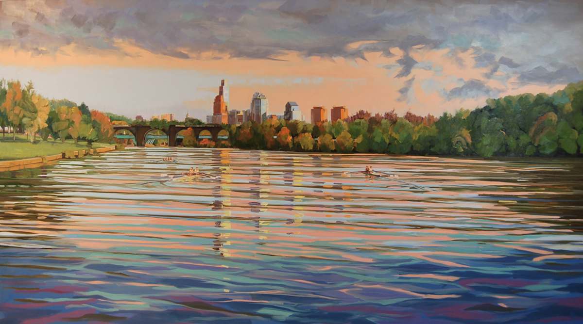 Rowing Home by Elaine Lisle, Image 1.