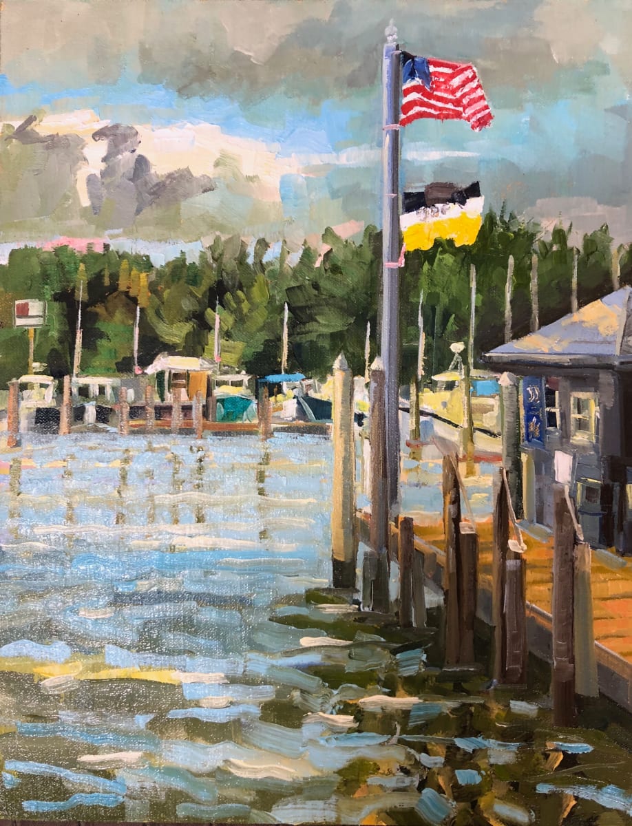 Storm Coming Tilghman by Elaine Lisle, Image 1.