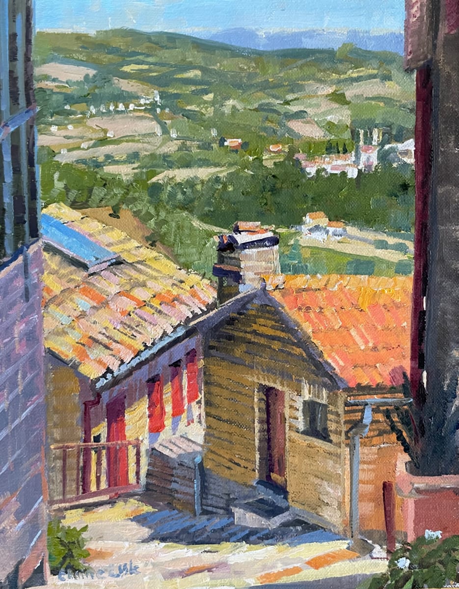 Street View Hotel Leone by Elaine Lisle  Image: Hotel Leone, Montelparo, Italy