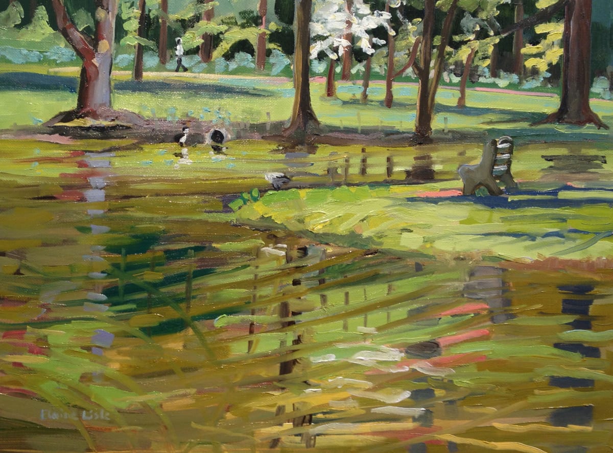 Willows Reflections by Elaine Lisle, Image 1.