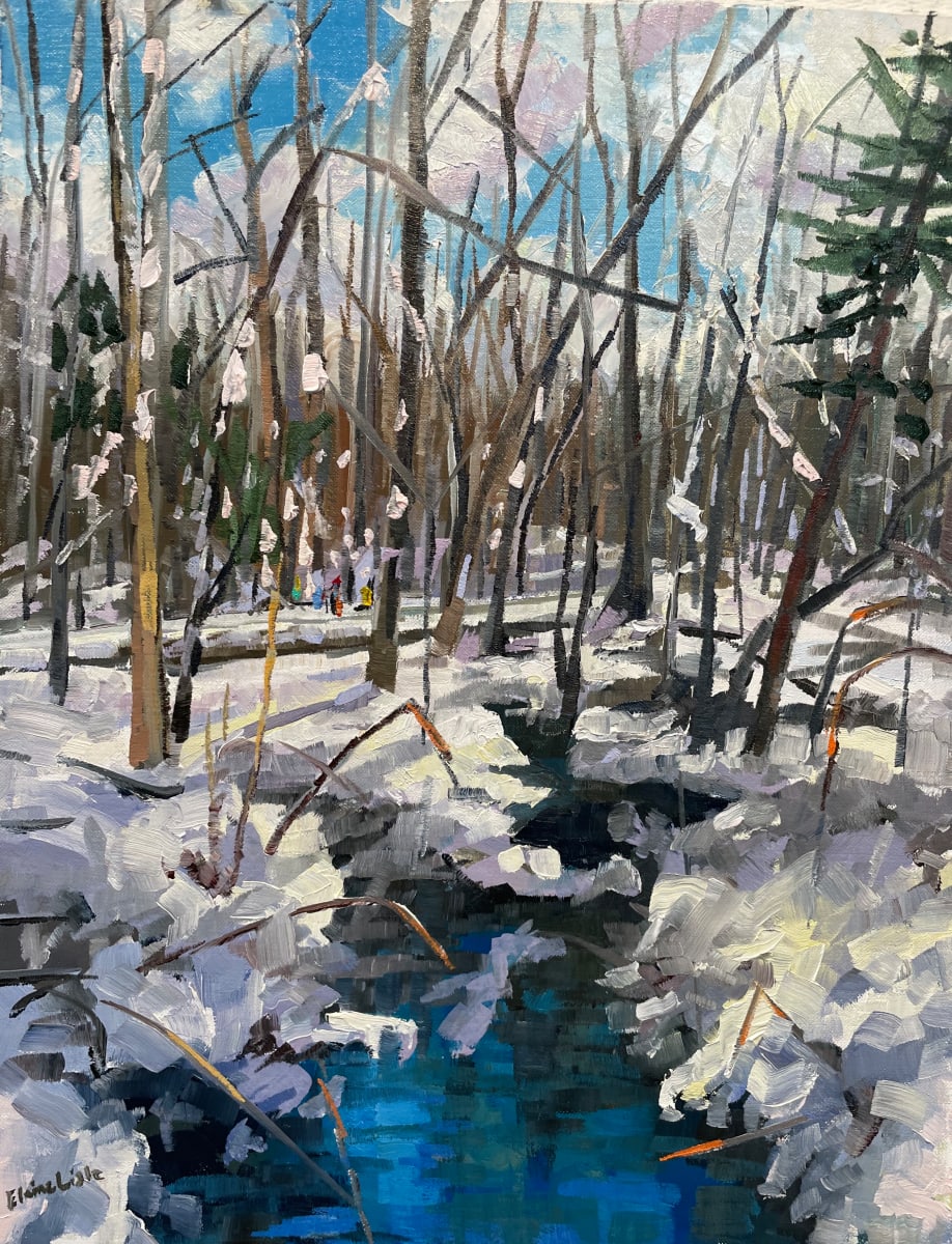Winter Headwaters by Elaine Lisle 