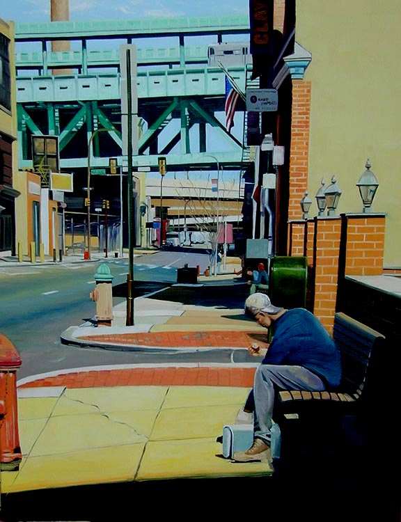 Second Street Lunch by Elaine Lisle, Image 2.