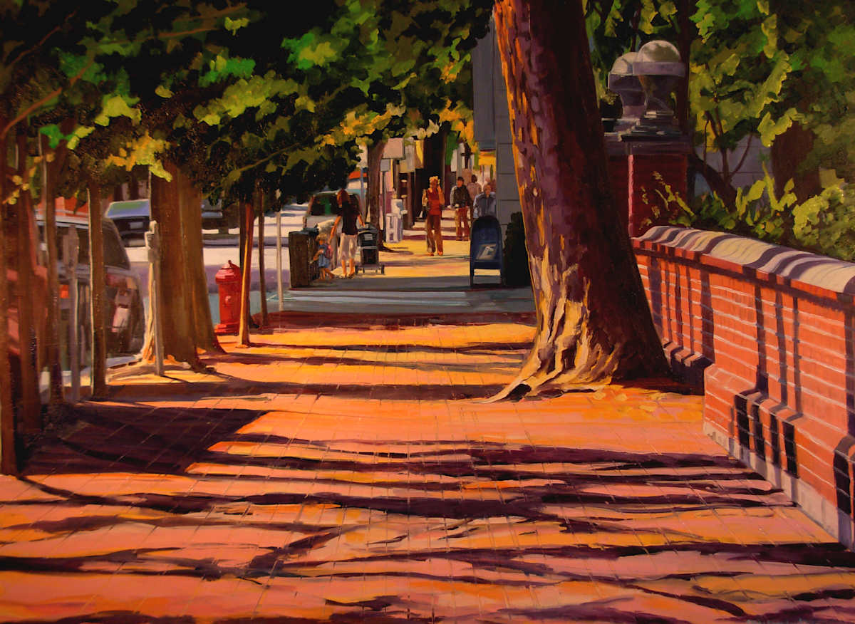 Tree on 6th Street by Elaine Lisle, Image 1.