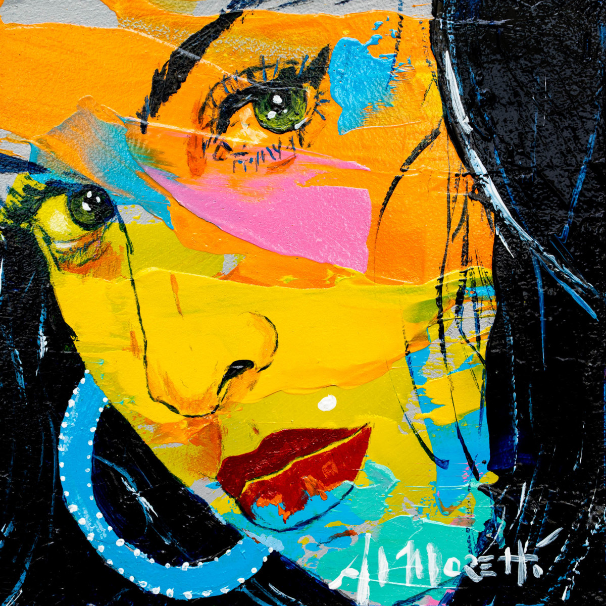 Amy Winehouse Mini 2 by Al Moretti 